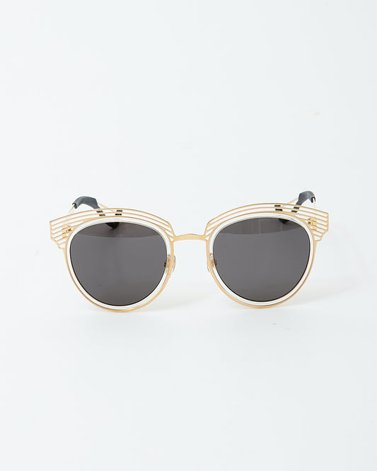 Dior Gold 00Y1 Enigme Cat Eye Sunglasses