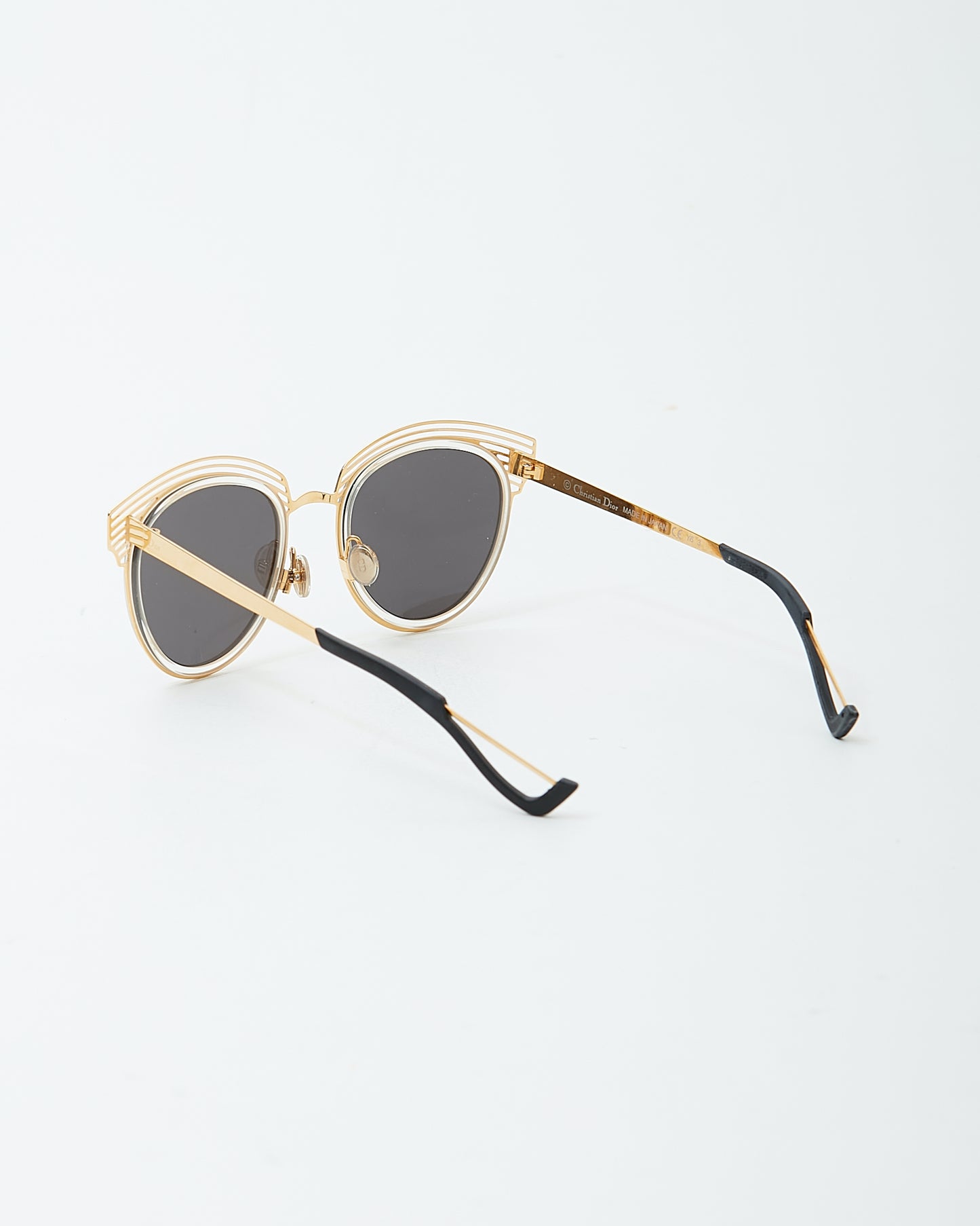 Dior Gold 00Y1 Enigme Cat Eye Sunglasses
