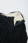 Giorgio Armani Men's Black Corduroy Trouser Pant - 34