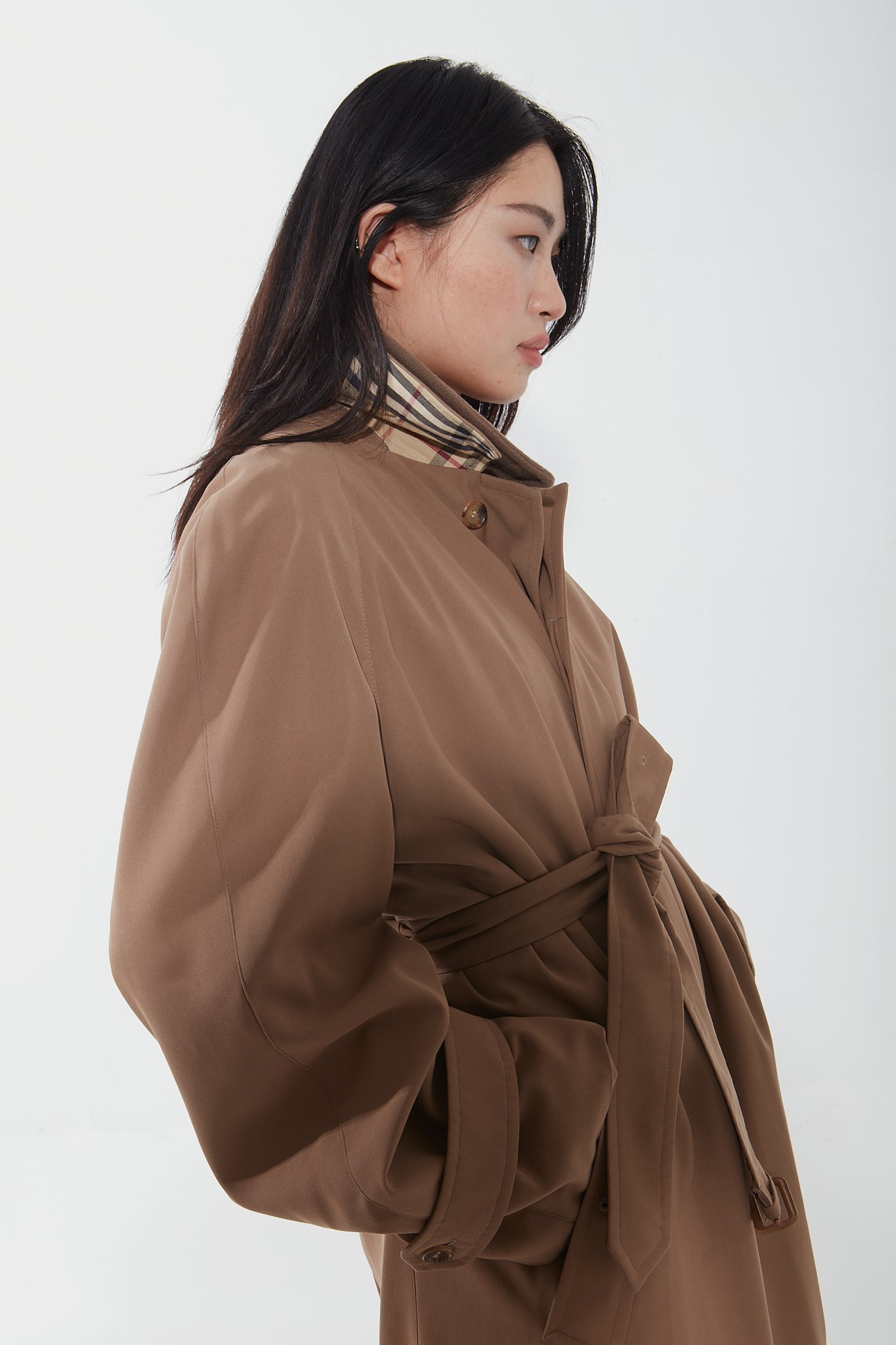 Burberry Trench-coat classique Garbadine marron - XL