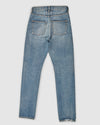 Saint Laurent Blue Denim High Waisted Jeans - 25