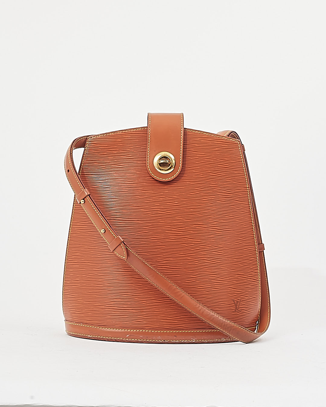 Louis Vuitton Epi Tan Leather Cluny Shoulder Bag