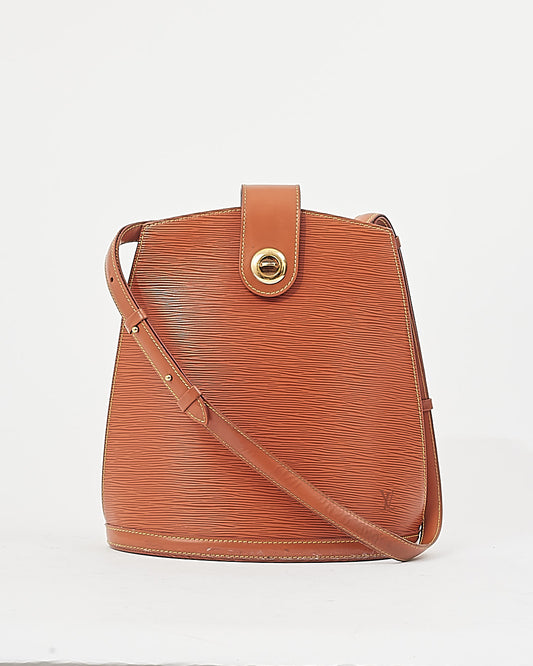 Louis Vuitton Epi Tan Leather Cluny Shoulder Bag