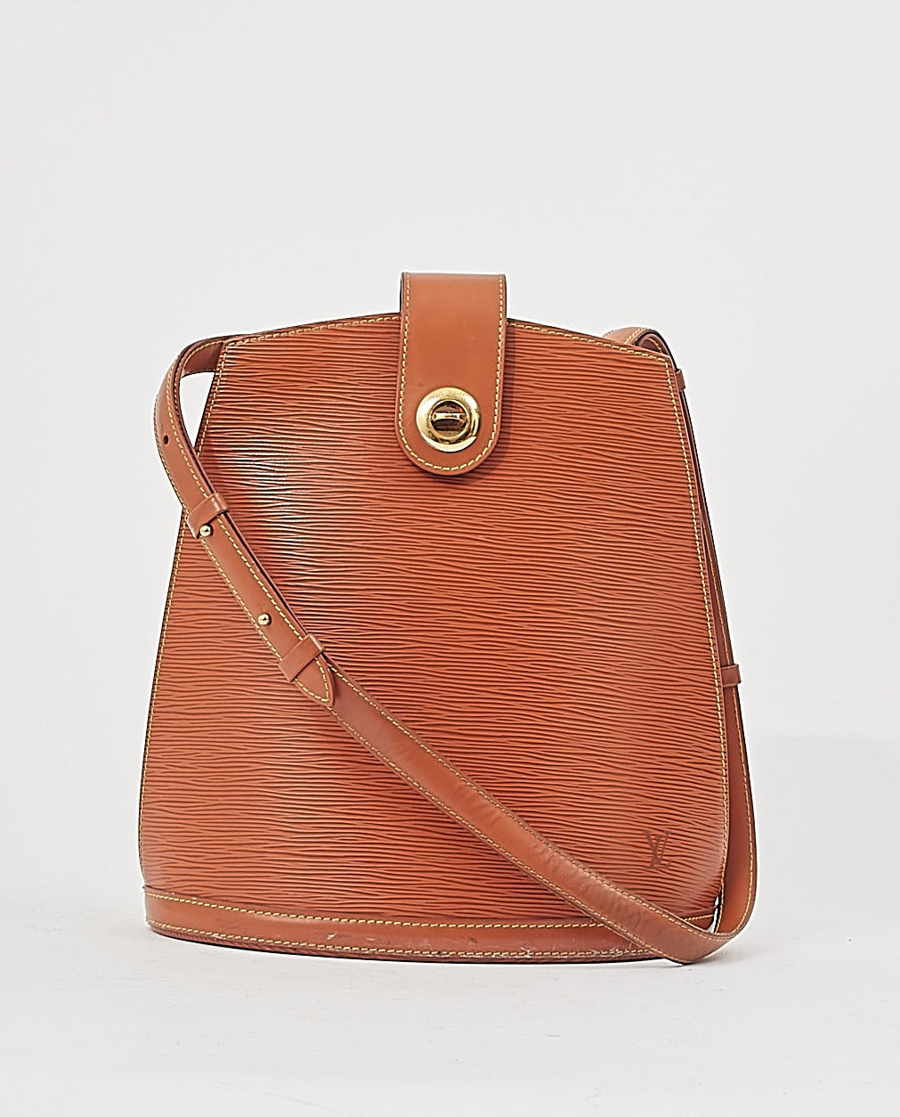 Louis Vuitton Epi Tan Leather Cluny Shoulder Bag