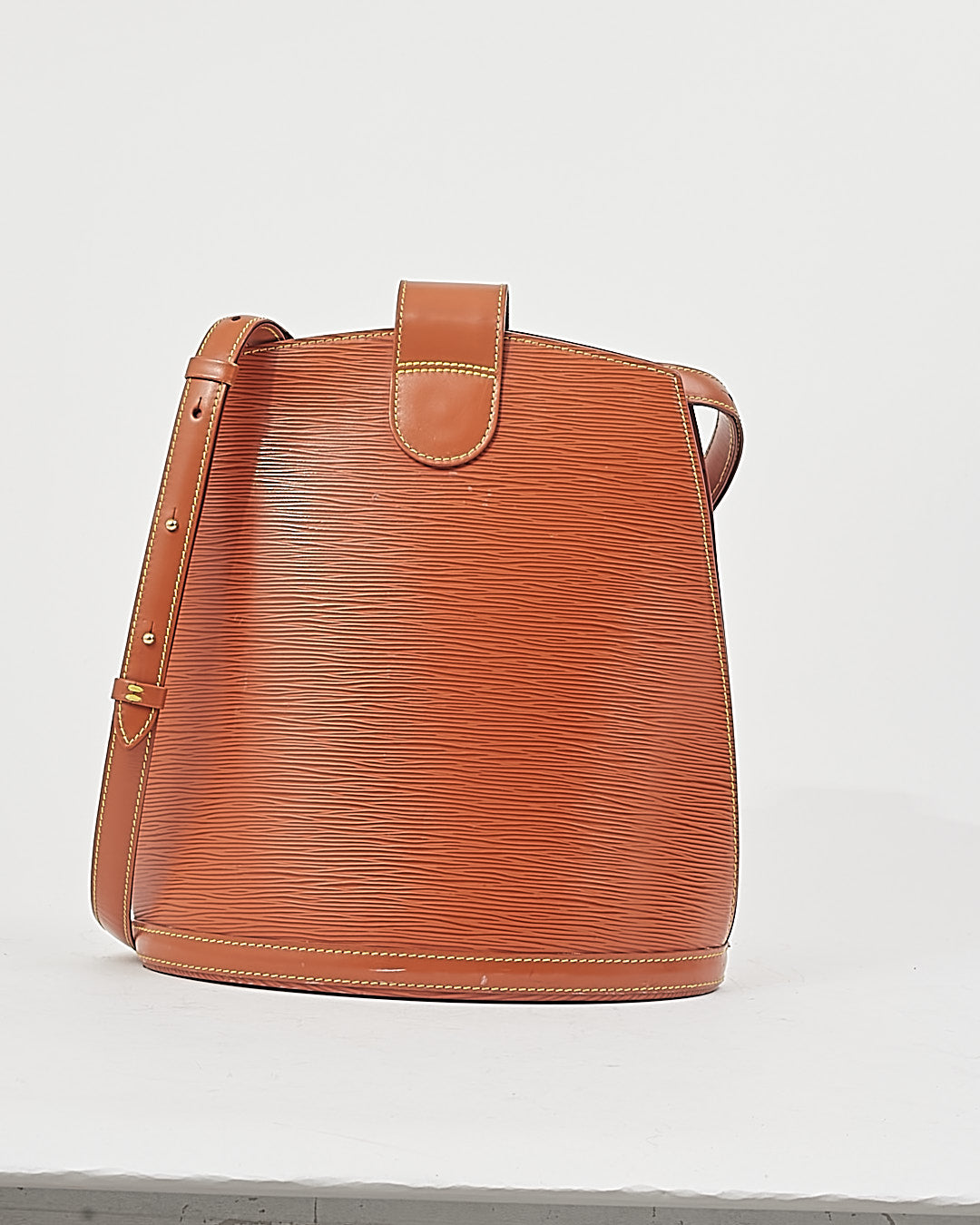 Louis Vuitton Epi Tan Leather Cluny Shoulder Bag