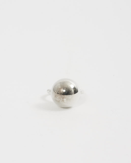 Tiffany Sterling Silver Small Ball Cocktail Ring - 6