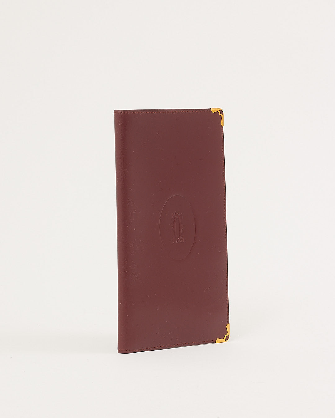 Cartier Burgundy Leather Wallet