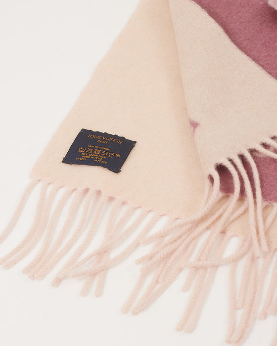 Louis Vuitton Reykjavik Cashmere Scarf - Pink Scarves and Shawls,  Accessories - LOU663519