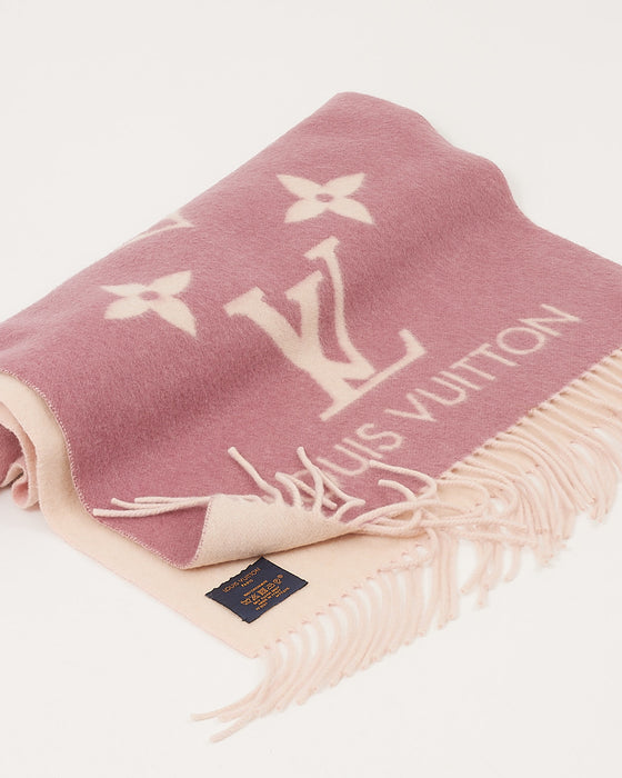 Louis Vuitton Reykjavik Gradient Cashmere Scarf - Pink Scarves and Shawls,  Accessories - LOU790446