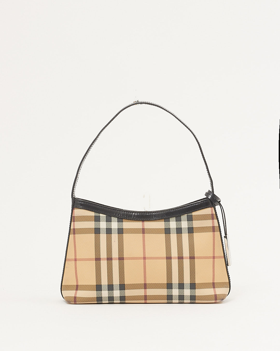 Explore a Burberry Nova Check Vintage Shoulder Bag Authenticated