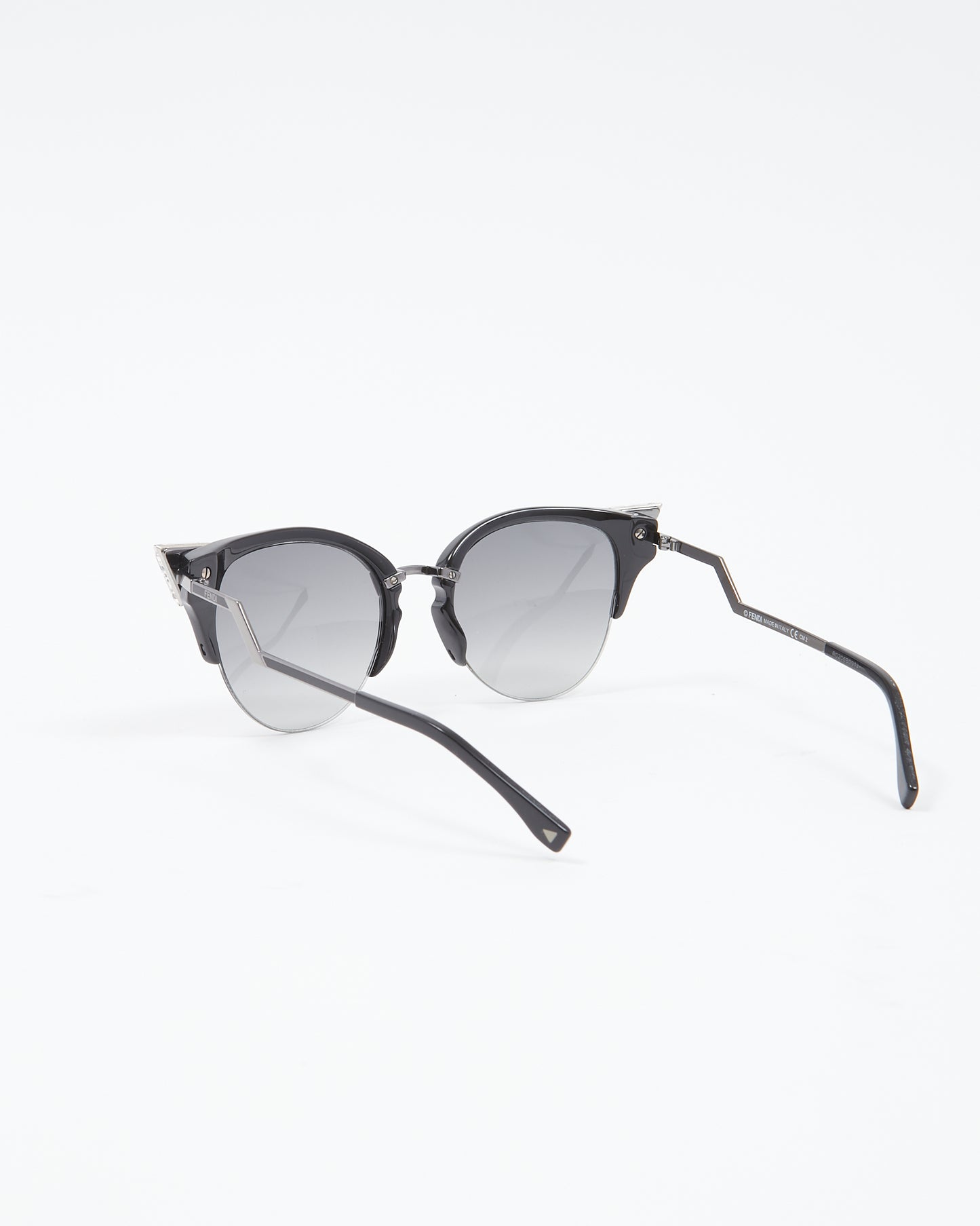 Fendi Black Crystal Cat Eye FF0041/S Sunglasses