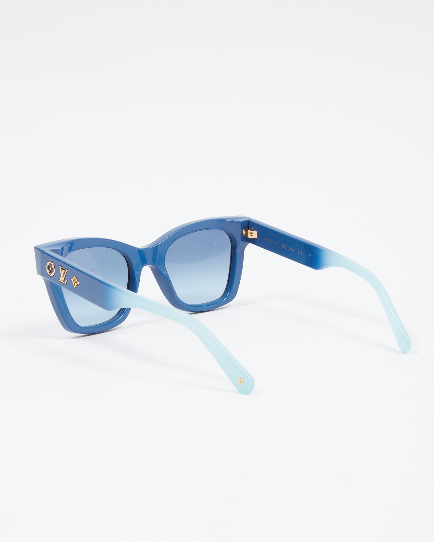 Louis Vuitton Blue Z1467W Square Sunglasses