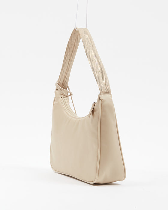 Prada Desert Beige Re-Nylon Re-Edition 2000 Mini Shoulder Bag
