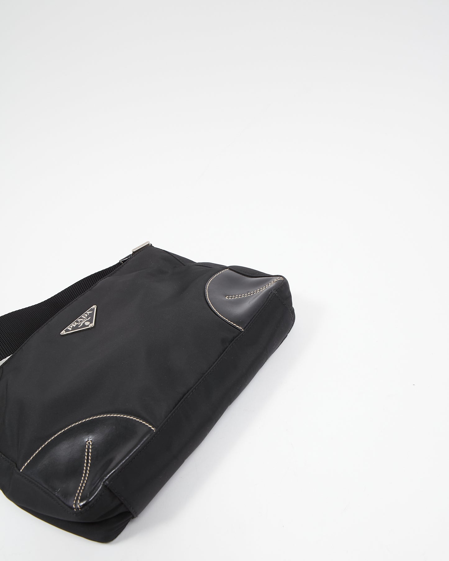 Prada Black Nylon Tessuto Crossbody Bag