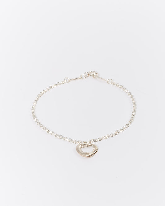Tiffany & Co. Sterling Silver Open Heart Elsa Peretti Bracelet