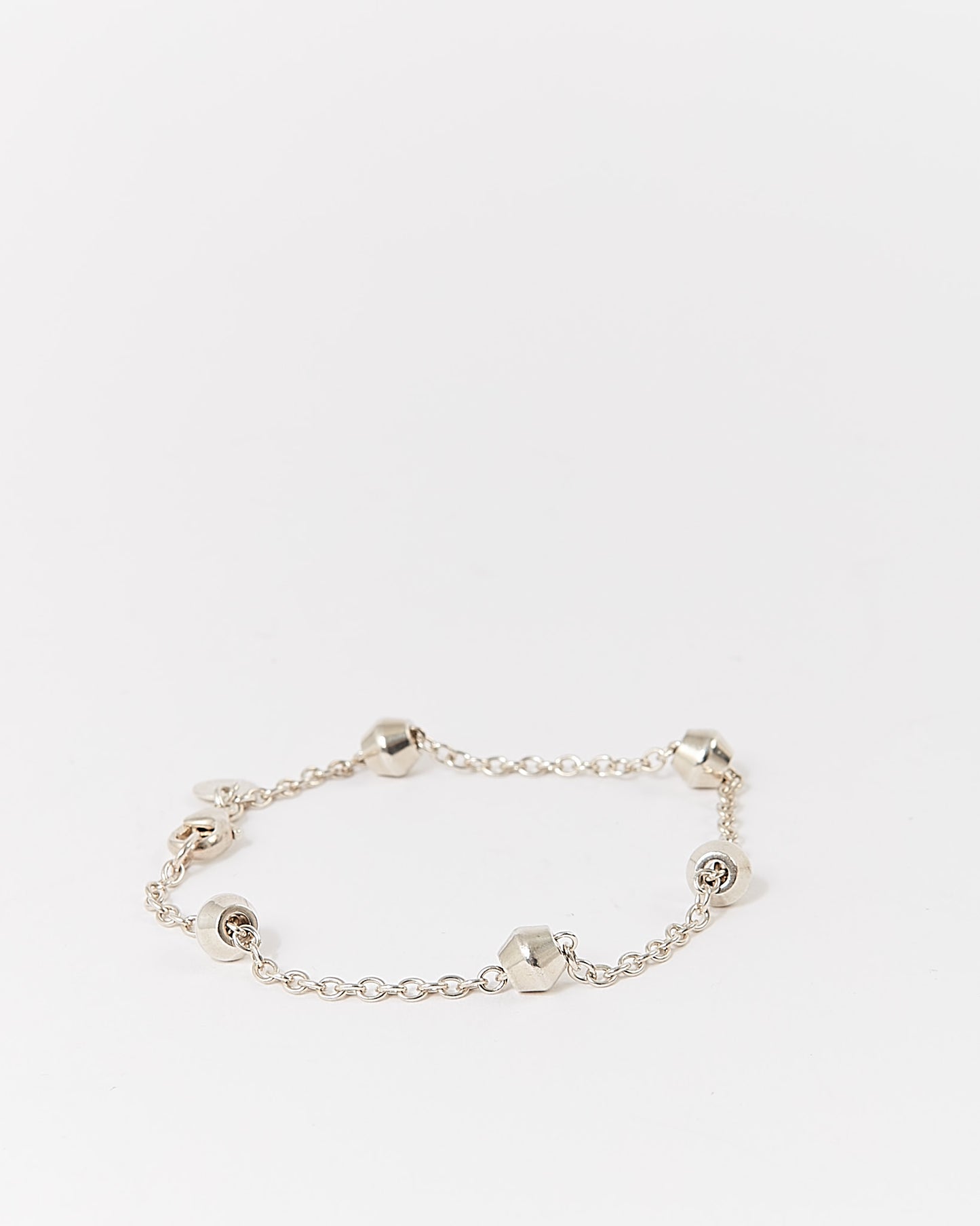 Bracelet chaîne à perles en argent sterling Tiffany&amp;Co