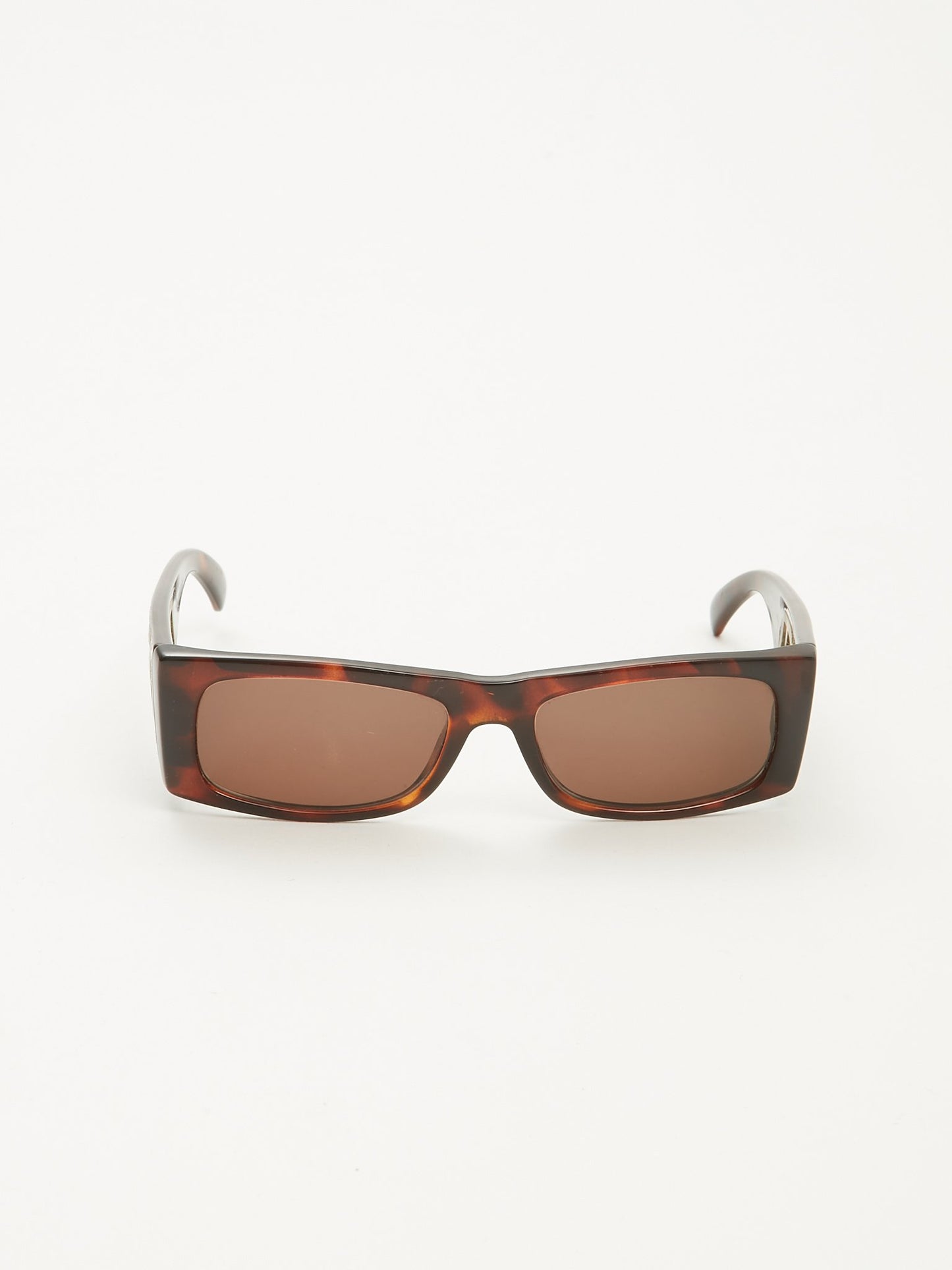Versace Brown Vintage Tortoise Sunglasses