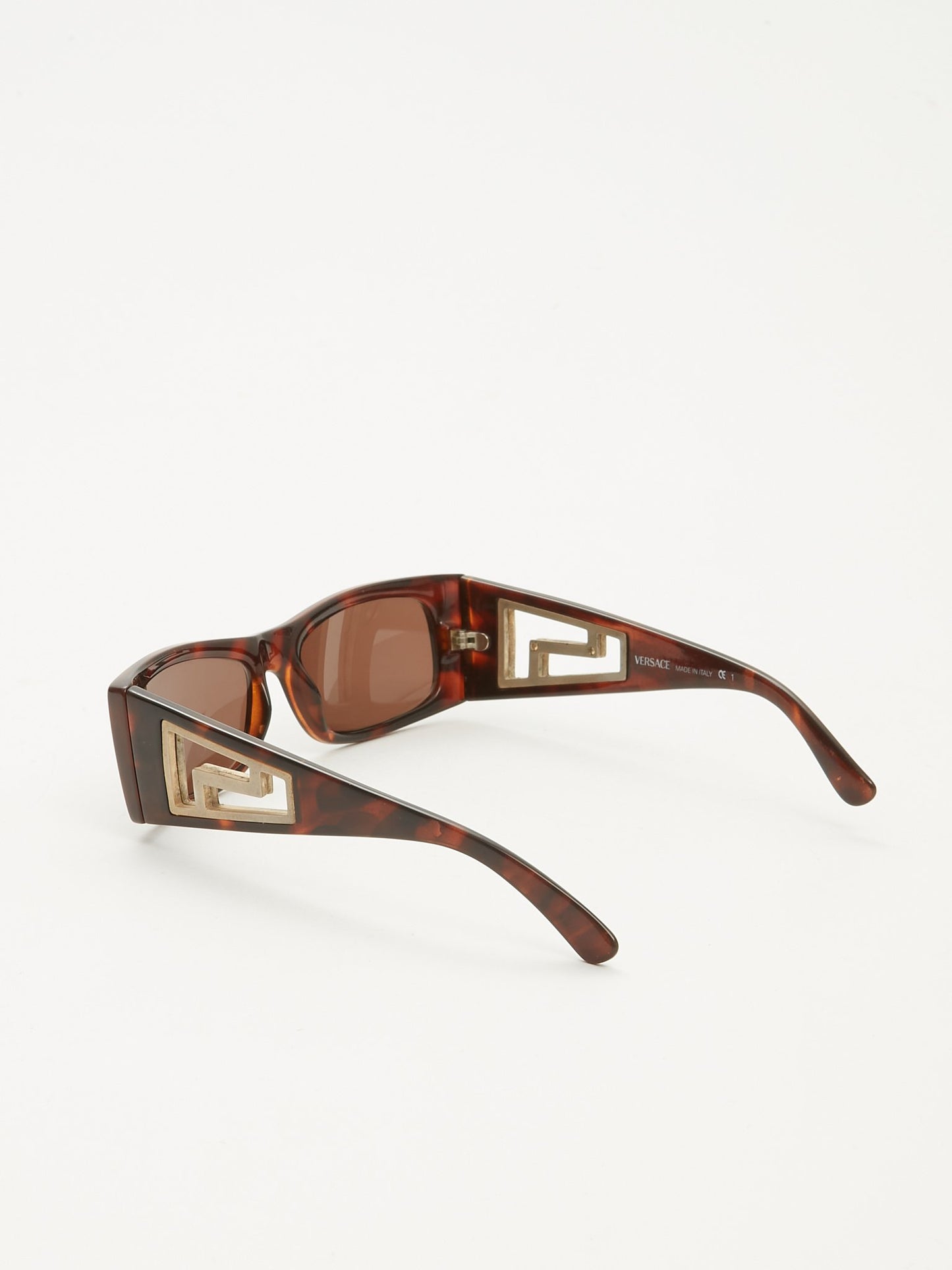 Versace Brown Vintage Tortoise Sunglasses