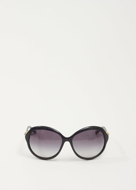 Gucci Black Bamboo GG 3130/S Sunglasses