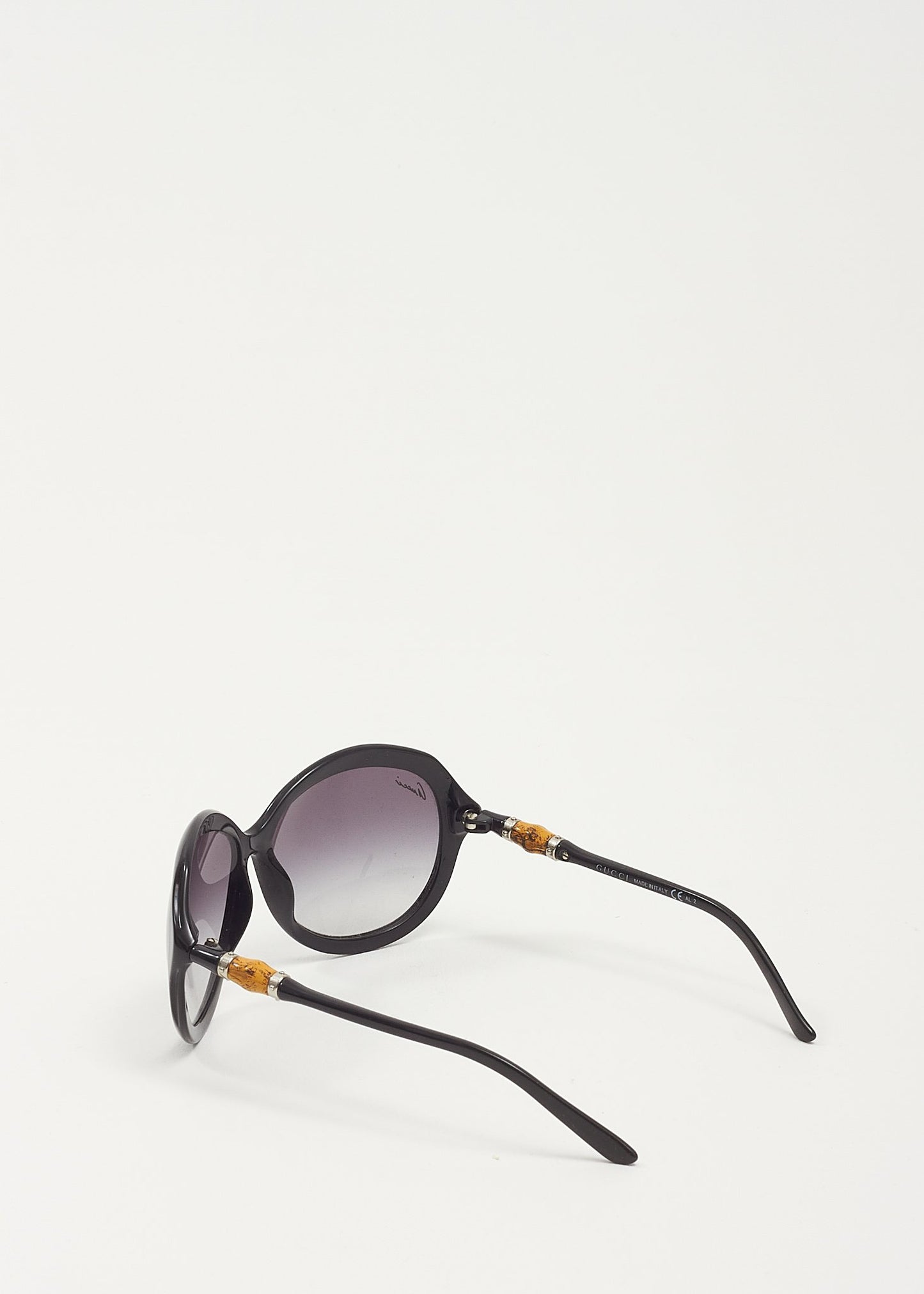 Gucci Black Bamboo GG 3130/S Sunglasses
