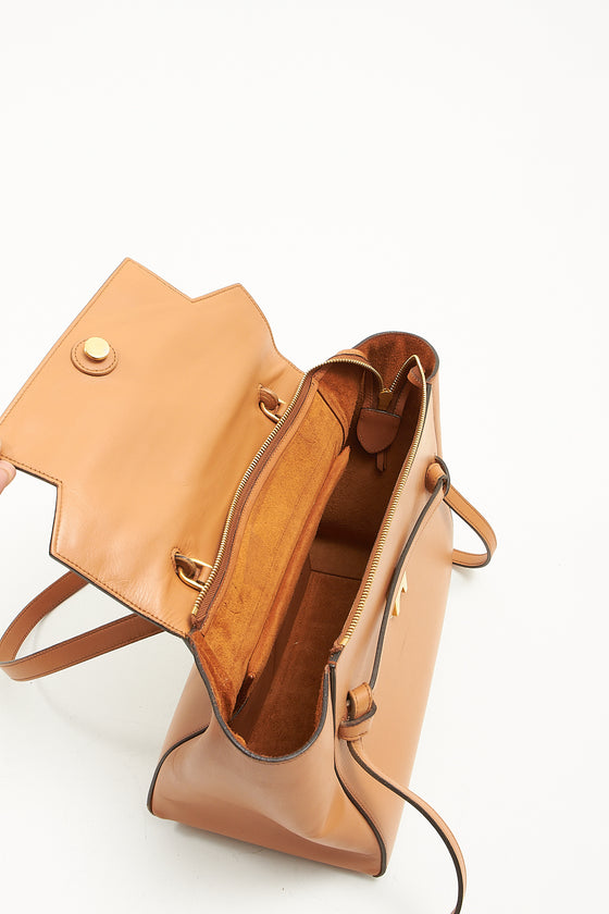 Celine Tan Natural Leather Belt Bag