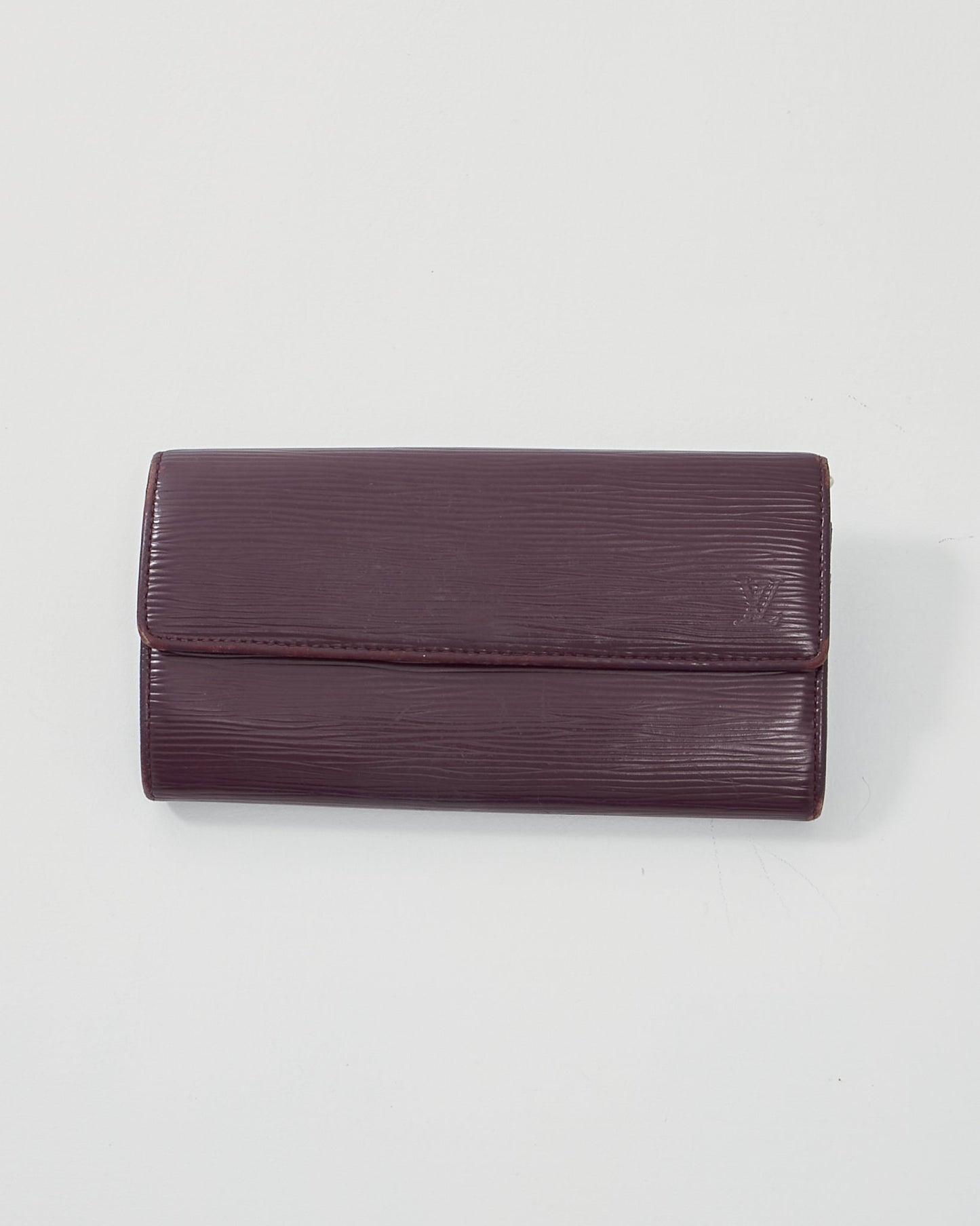 Louis Vuitton Purple Epi Leather Wallet