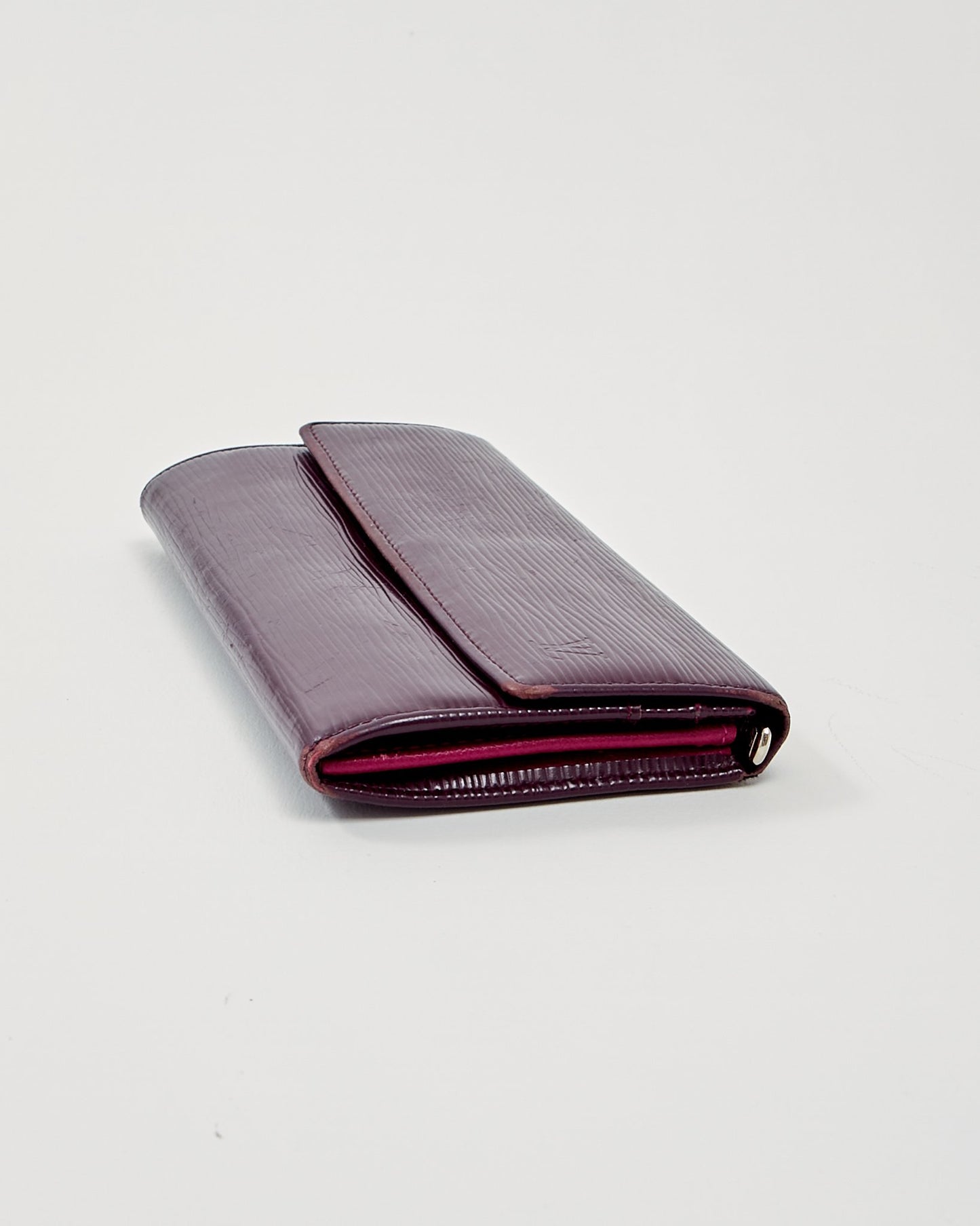 Louis Vuitton Purple Epi Leather Wallet