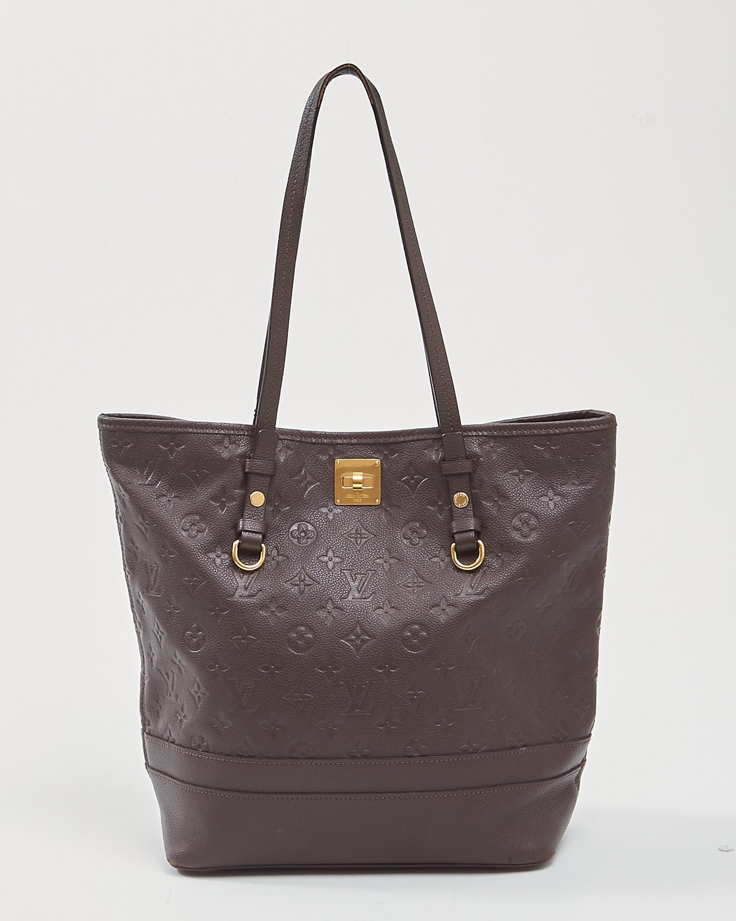 Louis Vuitton Brown Leather Empreinte Citanide PM Tote Bag