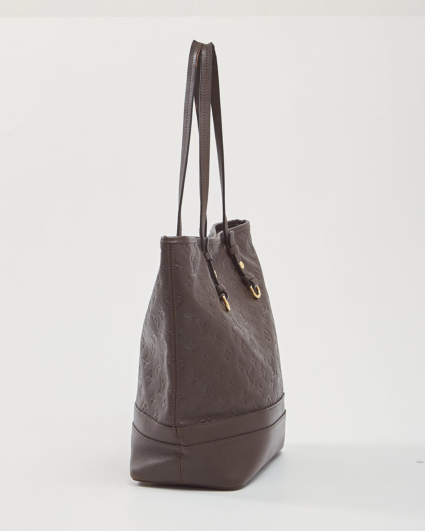 Louis Vuitton Sac cabas Empreinte Citanide PM en cuir marron