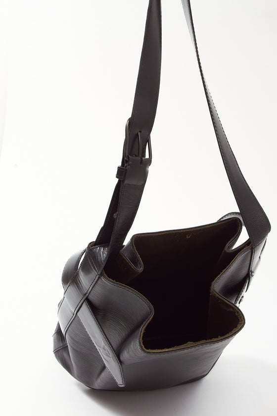 Louis Vuitton Black Epi Leather Sac D’Epaule 30
