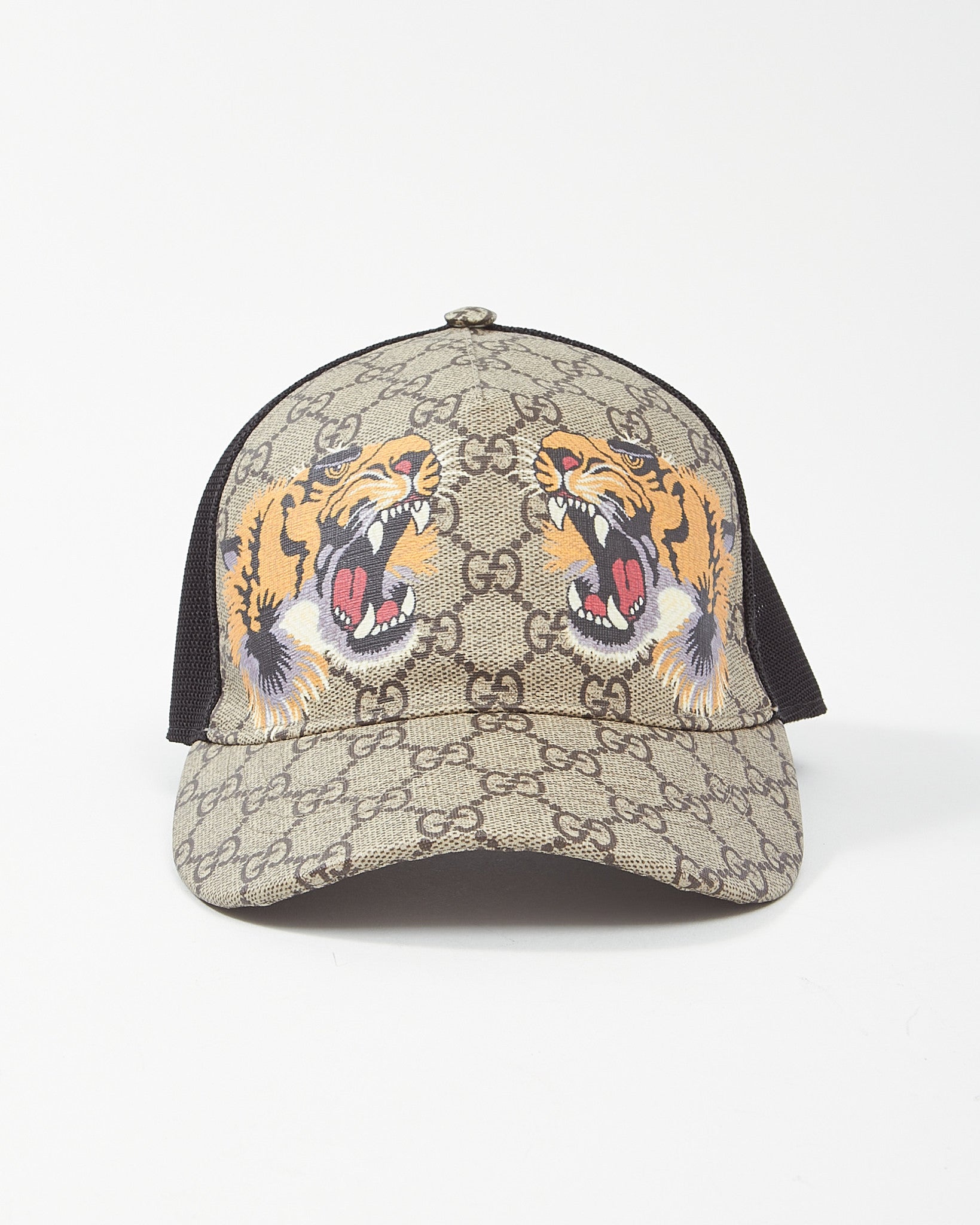 Gucci Tigers Print GG Supreme Baseball Hat - L/59