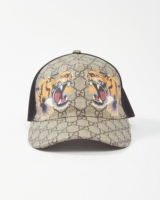 Gucci Tigers Print GG Supreme Baseball Hat - L/59