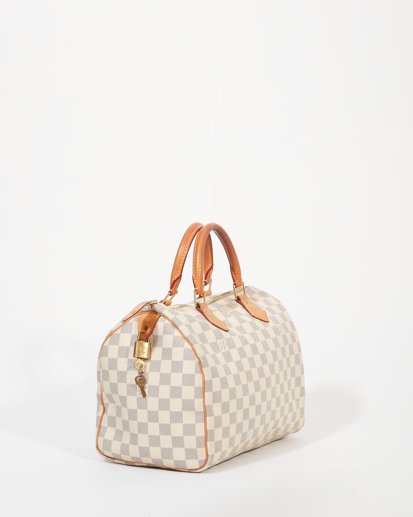 Louis Vuitton Damier Azur Canvas Speedy 30 Bag