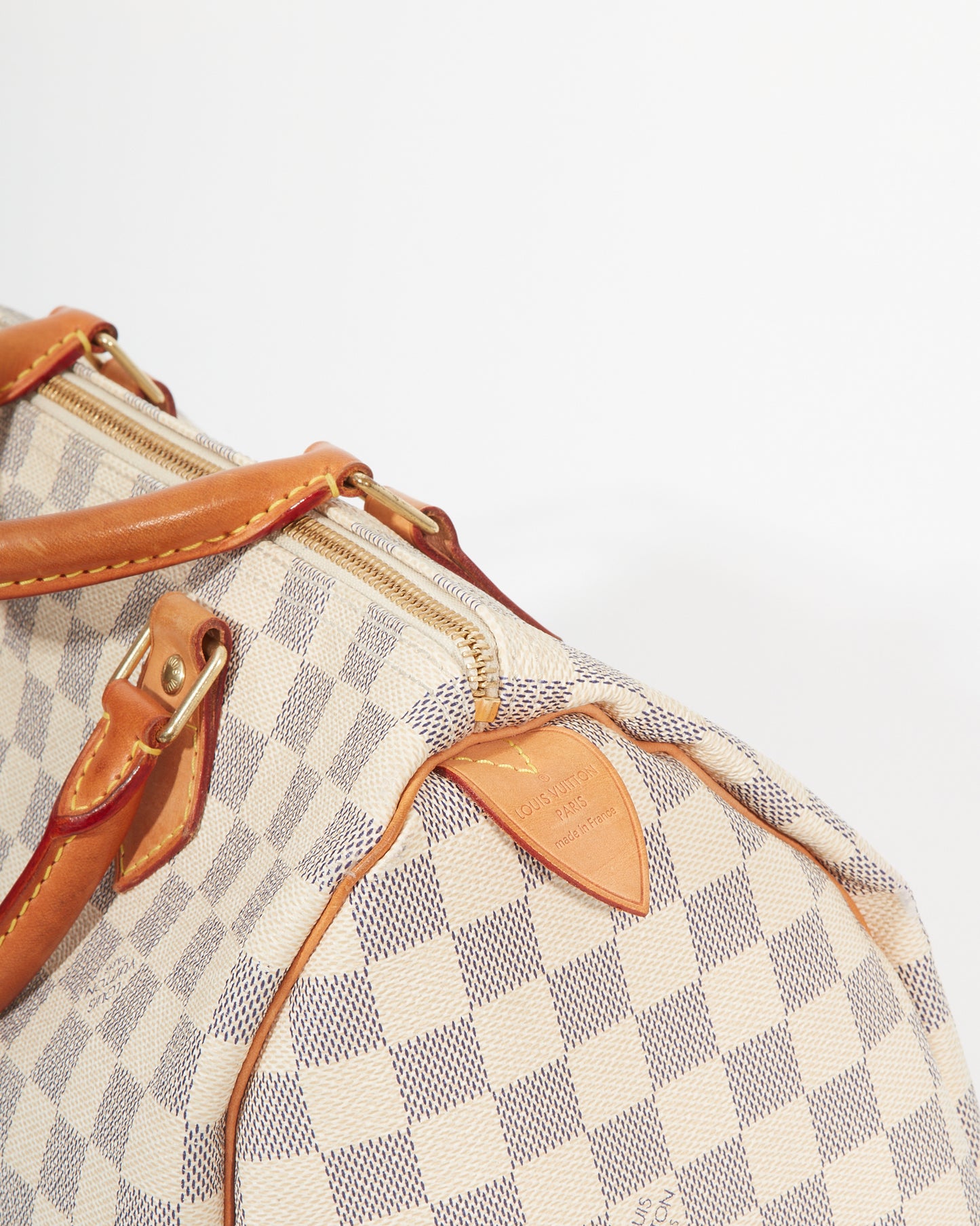 Louis Vuitton Damier Azur Canvas Speedy 30 Bag