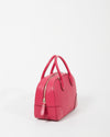 Gucci Fuchsia Leather Small Diamante Small Top Handle Bag
