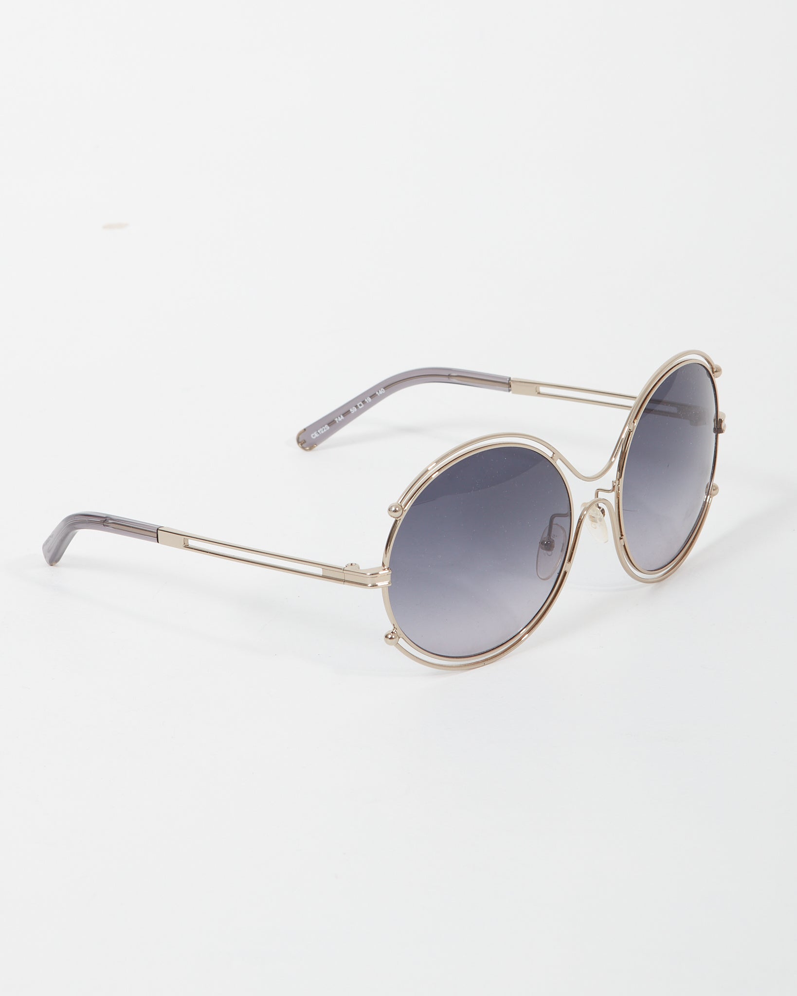 Chloé Blue Round Lenses CE122S Sunglasses