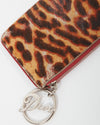 Dior Cheetah Print Ponyhair Clutch