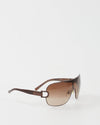 Burberry Brown B3001 One Lense Sunglasses