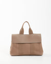 Hermès Étoupe Swift/Toile Valparaiso PM Top Handle Bag