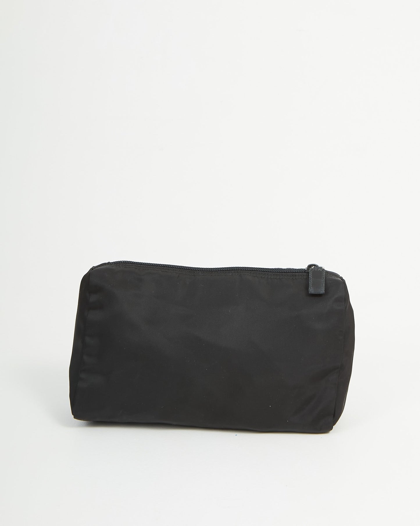 Pochette/pochette cosmétique Tessuto en nylon noir Prada