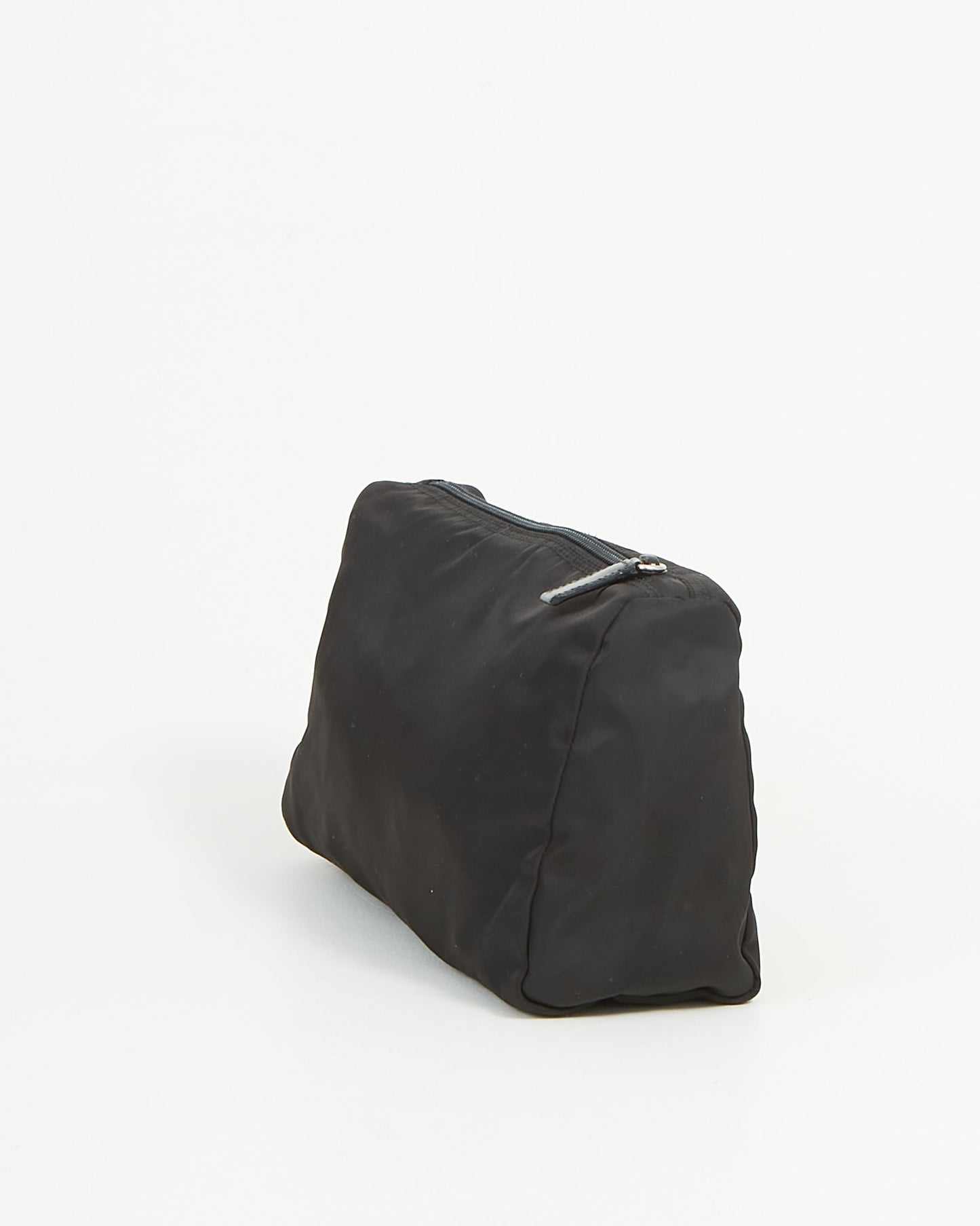 Pochette/pochette cosmétique Tessuto en nylon noir Prada