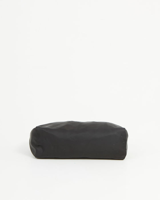 Prada Black Nylon Tessuto Cosmetic Pouch/Clutch