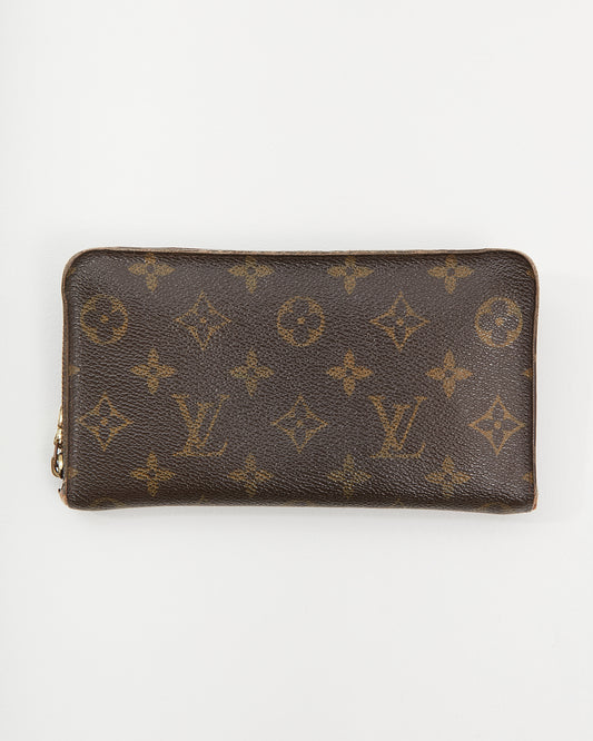 Louis Vuitton Monogram Continental Canvas Zippy Wallet