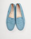 Tod's Blue City Gommini Suede Driving Shoes - 35