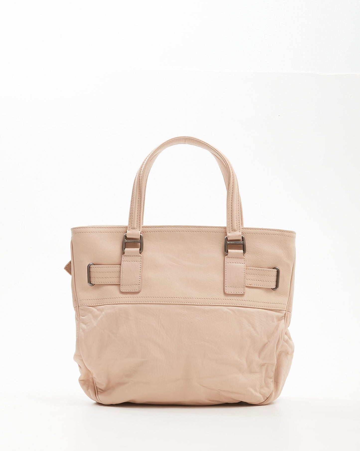 Burberry Beige Leather Tote