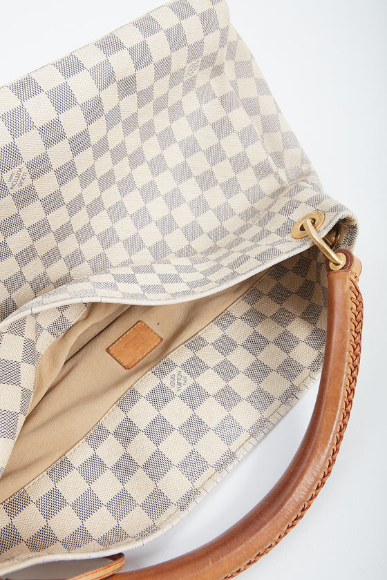 Louis Vuitton Damier Azur Canvas Artsy MM Shoulder Bag