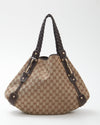 Gucci Brown Canvas GG Abbey Tote Bag