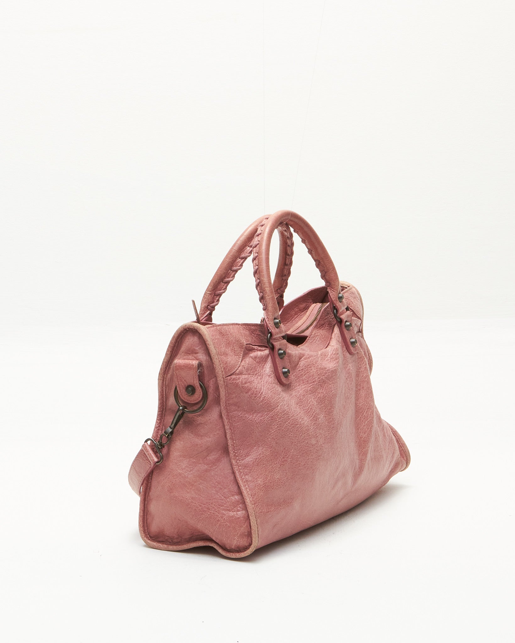 Balenciaga Pink Leather Classic City Bag