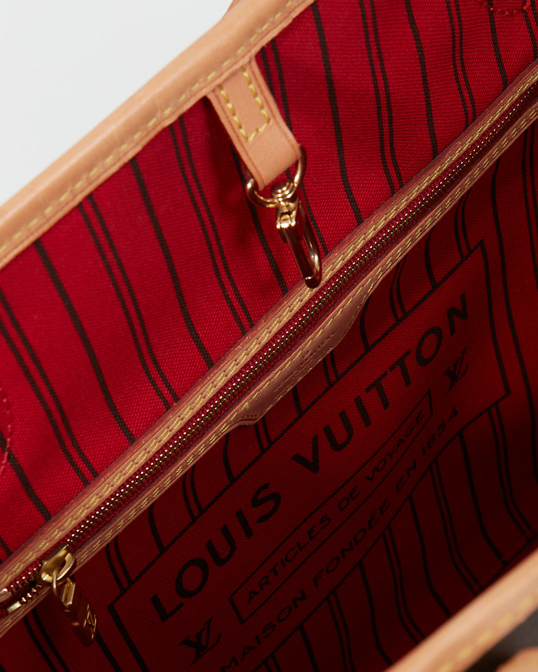 Louis Vuitton Monogram Canvas Neverfull MM Tote Bag