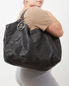 Chanel Black Caviar Large Quilted Shoulder Bag